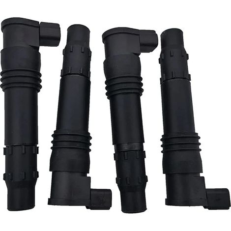 Quattro bobine di accensione (129700-4400) adatte per Suzuki GSX1300R, GSXR1000, Hayabusa 1300R, GSF, GSX 650F, Bandit 650, 1250 e GSXR750 (1999-2015).