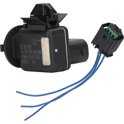 Capteur de qualité d'air avec connecteur 5QJ907643, haute précision, remplacement compatible B6 MK6 MK5, pièce détachée fiable pour véhicule (1/5)
