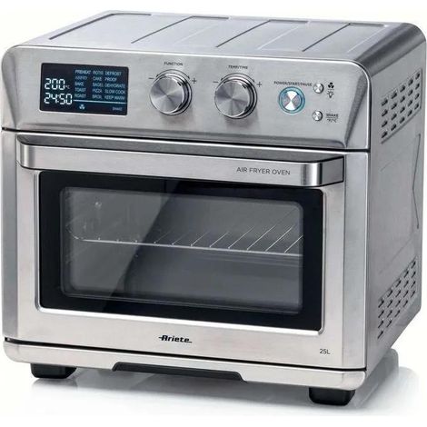 Ariete 4629 Airy Fryer Freidora de Aire y Horno 1700 W 25L Multifunción Plata