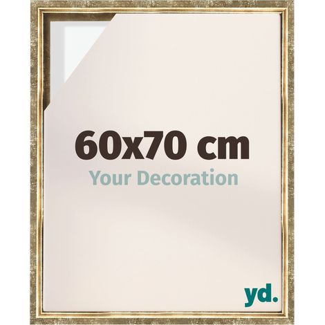 Your Decoration - Cadre flottant  - Or Antique - Cadre en caisse américaine pour toile sur chassis - MDF - Lyon (1/5)