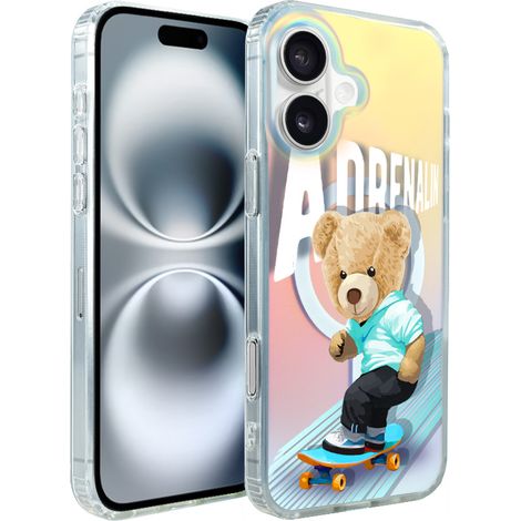iPhone 16 ibizu California Sunset Hülle mit MagSafe, Farbwechsel, Adrenalin und Skateboard-Motiven (1/5)