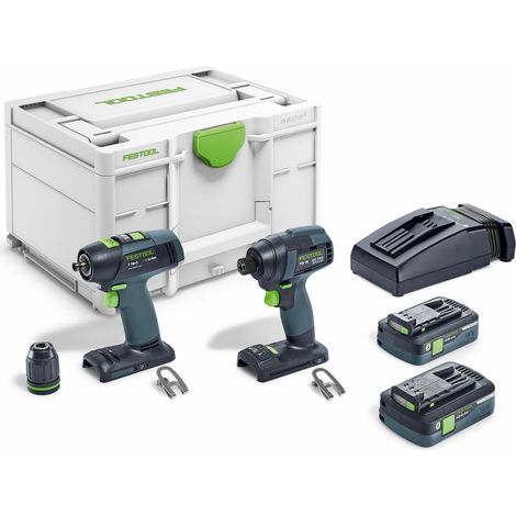 577244 Festool Schrauber- und Bohrer-Set TID 18 HPC 4,0 I-Set T18 (1/5)