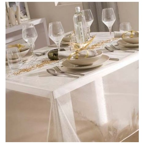 Calitex Nappe Pailletée En Rouleauargentrouleaude140cmx50m - Calitex