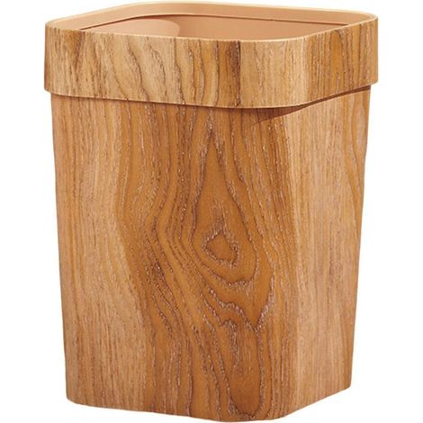 Wiederverwendbarer Getreidebehälter aus Holz für Wohnzimmer oder Landhaus