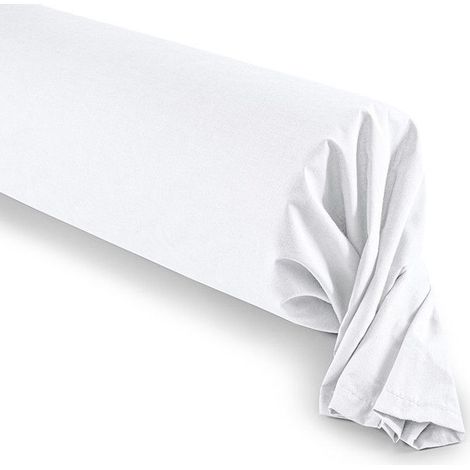 Taie de traversin 45 x 185 cm "Prémium" - Prémium Neige (1/3)