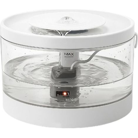 Fontaine à Eau pour Chat - Distributeur Automatique d'eau pour Chaton -