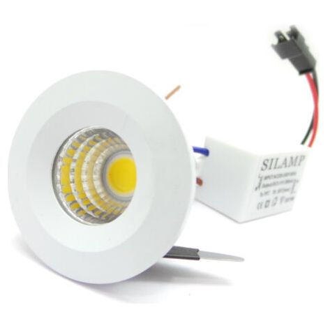 Mini Downlight Led 3w Cob 40mm Spot Encastré Spring Warm Cold Light (1/5)