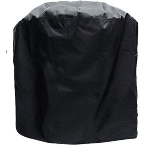 Barbecue Grill Couverture De Barbecue Rond Imperméable À l'eau, Barre Extérieure Pluie Noir Anti-Poussière Charbon De Gaz Barbe Électrique (Taille : 58x77cm)