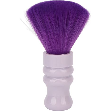 Pinceau à poussière en nylon pour barber, manche ABS doux pour le visage, outil de nettoyage pour salon de coiffure (1/5)