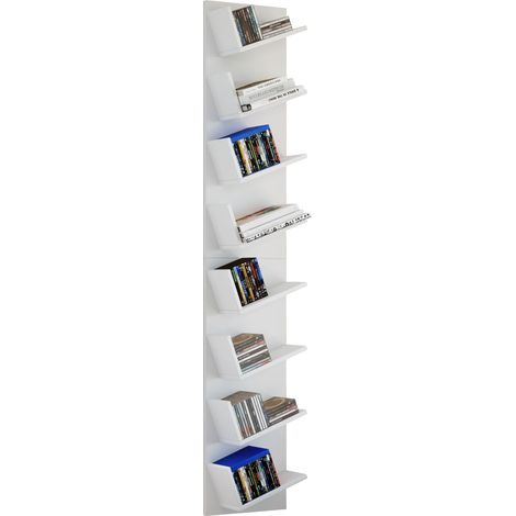 Scaffale di legno della parete dello scaffale di appendere il ripiano LansiXL 180x33x16 - VCM