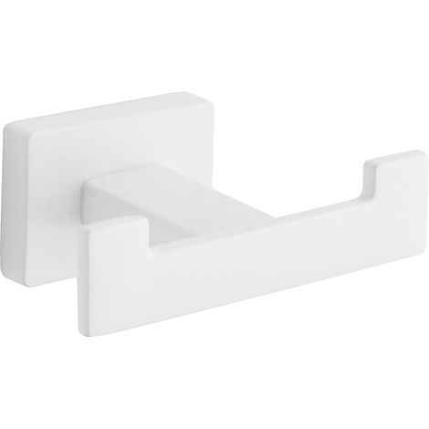 Mexen Arno crochet porte-serviettes double, Blanc - 7020735-20 (1/2)