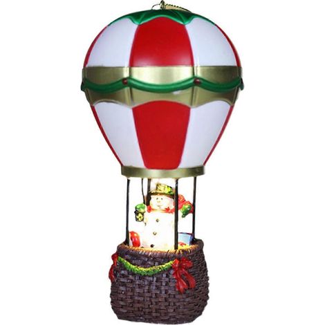 Ornements de Noël lumineux en résine pour décoration de maison B-- (1/5)