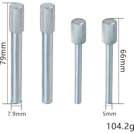 Kit de Calage pour Renault/Peugeot - Outil Professionnel pour Distribution 1.5 DCI/1.4-1.6 HDI (Pige PMH, Poulie Vilebrequin, Arbre à Cames) (1/5)