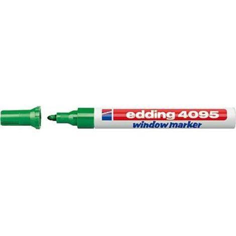 Edding 4095 4-4095004 Marqueur craie vert 4 mm, 15 mm (1/4)