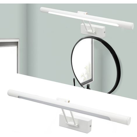 Lampe de coiffeuse LED moderne et réglable, 50 cm, lumière blanche 5000 W, convient pour la salle de bain et la chambre. (1/5)
