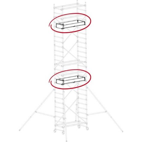 TUBESCA-Comabi - RUNNER - Lot de 4 Plinthes