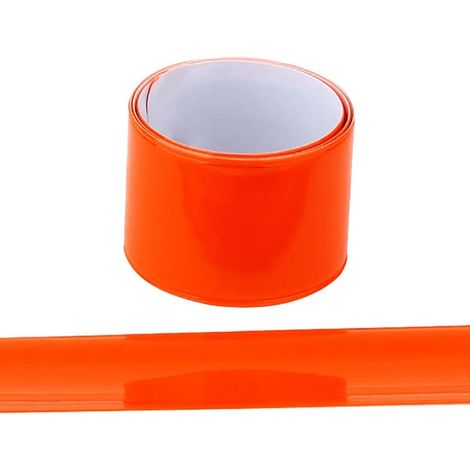 Bandes réfléchissantes - 12 boutons-pression réfléchissants - Bracelet/cheville haute visibilité - Brassard de sécurité avec boutons-pression - Pour le vélo, la course à pied, adultes et enfants - 40 (1/5)