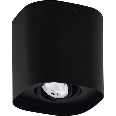 Luminaire plafonnier LED connecté, 1 spot, lampe (1/2)