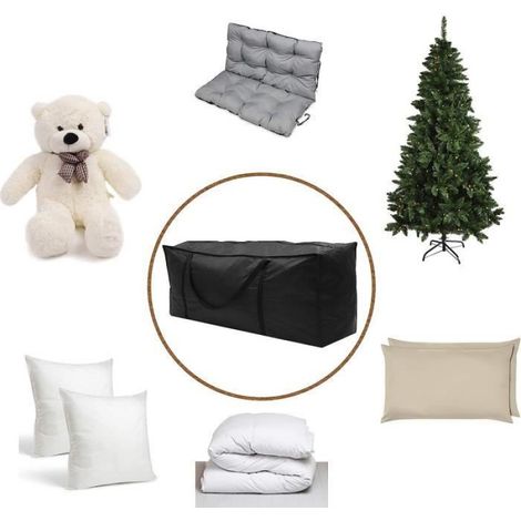 Sac de Rangement, Housse de Protection avec poignée, Sac de Rangement pour sapins de Noël, 1164751cm (1/4)