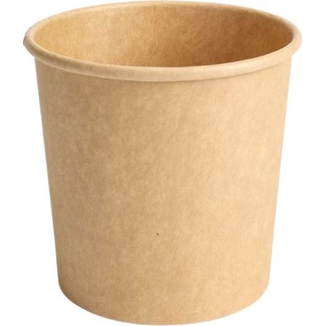 Pot à Soupe Kraft - 360 ml - Lot de 50 (1/5)