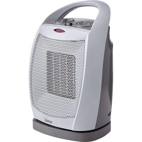 Elektrischer Heizkörper bimar grau 1800 W Kunststoff tragbar (1/3)