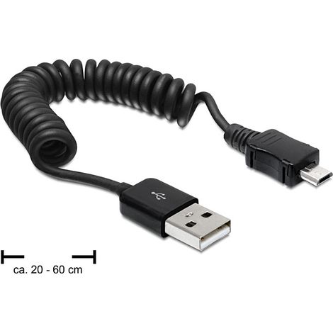 Cable USB A 2.0- Micro USB 5p cabl