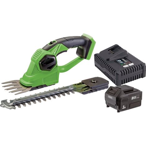 Draper 94594 D20 20V 2-in-1 Grass and Hedge Trimmer with Battery and Fast Charger (1/5)