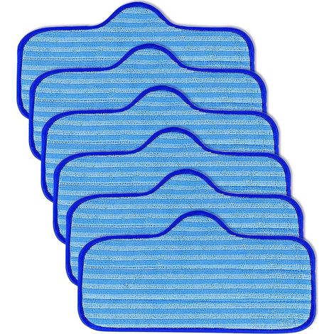6er-Pack kompatibel mit Neat Dampfreiniger Mikrofaser-Pads – Leistungsstarke Reinigungstücher für kompakte Multifunktions-Dampfreiniger, waschbar & wiederverwendbar (1/5)