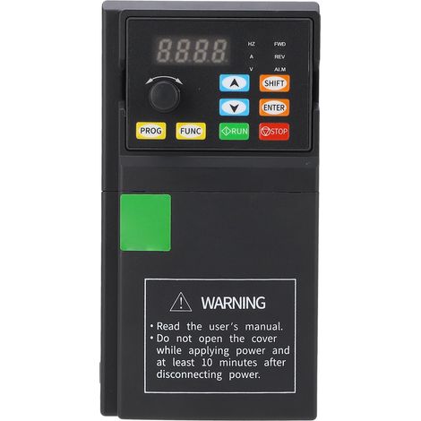 Variateur de fréquence 0,75 kW pour moteur triphasé, convertisseur onduleur 380-440 V (1/5)