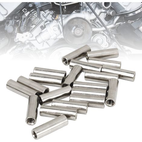 Kit d'écrous de raccordement cylindriques à filetage interne M50,8-8-L25mm (20 pièces) (1/5)