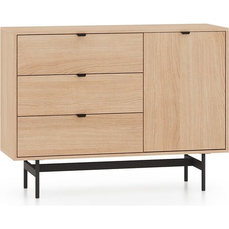 Selsey Heggers - Sideboard 1-türig, Eiche Mavelie, 115 cm (1/5)