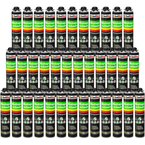 IsolBau Pistol Mounting Foam B2 Montageschaum 36 x 750 ml (1/5)
