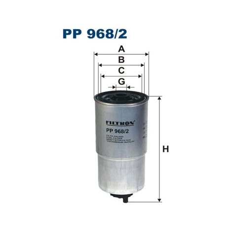 Kraftstofffilter PP968/2 Filtron