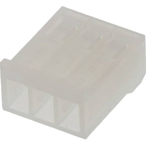 Molex Boîtier pour contacts mâles Nbr total de pôles 3 Pas: 3.96 mm 09501031 1 pc(s) Bag W184422