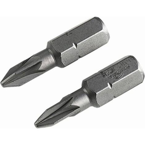 Bit Kreuz-Schlitz PZ, 1x25mm, Inhalt 2 Stück
