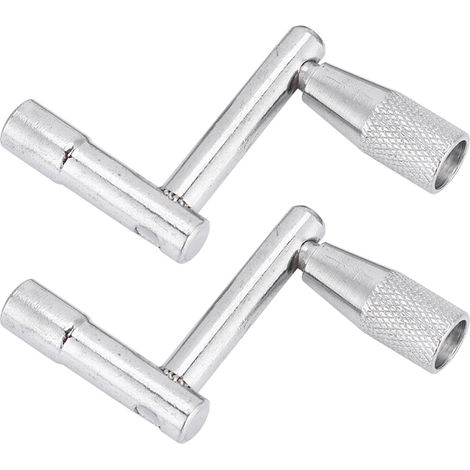 2PCS Clé d'Accordage à Mouvement Continu pour Batterie, Outil de Percussion (1/5)