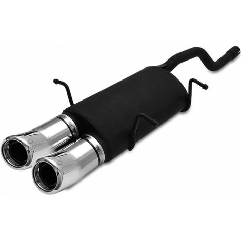 Silencieux Echappement Ulter Suzuki Swift 1989 a 2005 2x80mm-36911213