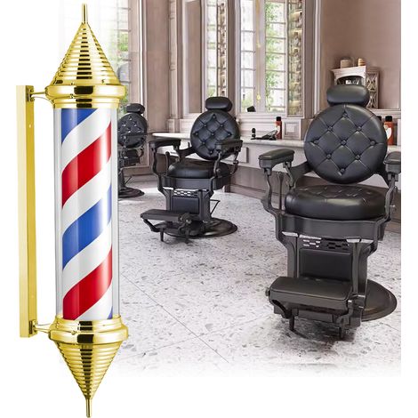 Lampada a LED da soffitto a colonna per barbiere, insegna pubblicitaria per salone di bellezza, 103 cm (1/2)