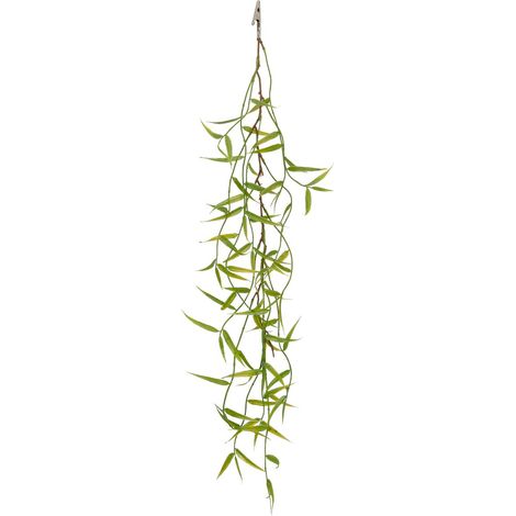 GASPER Bambusranke Grün mit Krokodilklemme 66 cm - Kunstpflanzen (1/2)