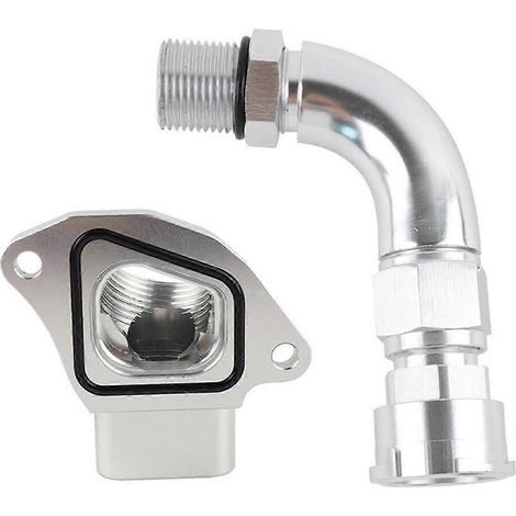 Modifiziertes Kühlmittelgehäuse mit Einfüllstutzen für Honda B-Serie B16 / B18C5 (Typ R) mit 16AN-Anschluss (1/4)