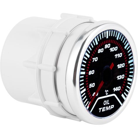 Jauge de température d'huile universelle pour voiture, accessoire de modification de température 52 mm/2 pouces (1/5)