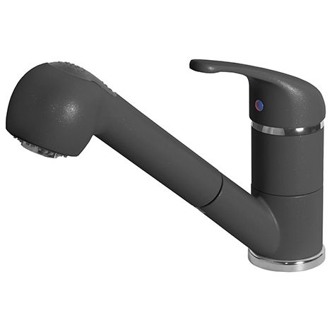Rubinetto Miscelatore Cucina Elleci Venere Antracite MGKVEN59 (1/2)