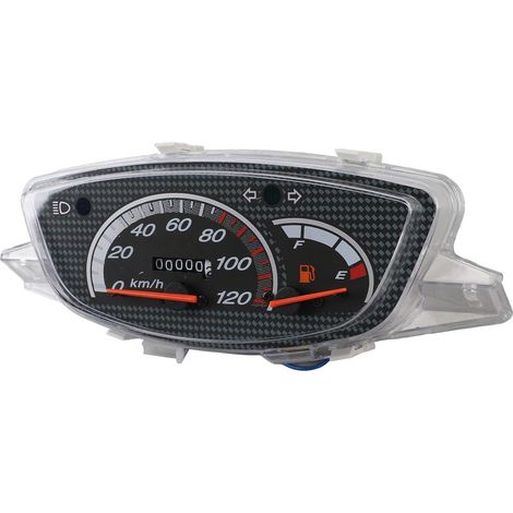 Compteur de Vitesse de Moto, Tachymètre de Moto Compteur de Vitesse ABS pour Moto Installation Facile pour DIO AF27 AF28 ZX AF34 AF35 (1/4)