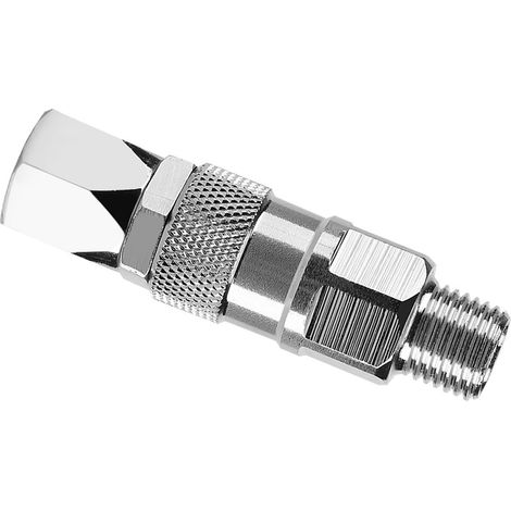 Joint Pivotant en Acier Inoxydable 1/4 de Pouce pour Pistolet à Peinture Haute Pression Sans Air (1/5)