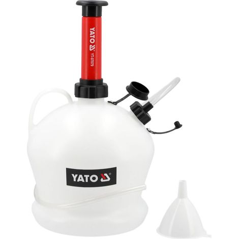 Ölsaugepumpe Absaugepumpe für Getriebeöl und Kraftstoff Handpumpe Transfer  +6L (YT-07079) (1/5)