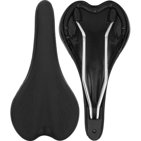 Ergonomischer Mountainbike-Sattelbezug, Fahrradkissenbezug, Fahrradzubehör (Schwarz) (1/5)