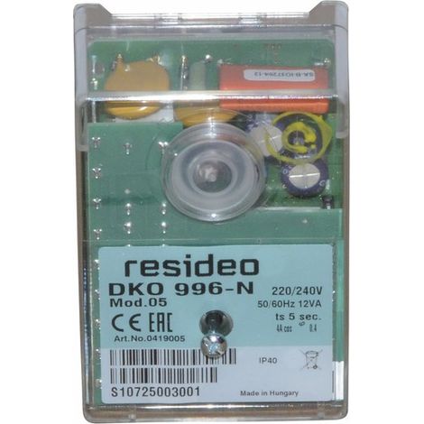 Coffret de sécurité DKO 996-N MOD 05 S1 - DIFF pour De Dietrich Chappée : 7694248