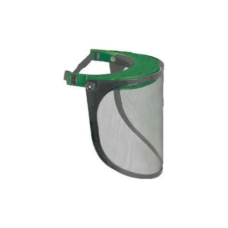 Leichtes, ergonomisches Plus-Visier mit OLEOMAC-Netzschutz