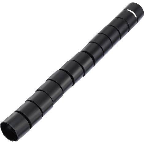 TRU COMPONENTS 1593708 TC-KL15BKZ-50M203 Spiralschlauch 15 mm (max) Schwarz 50 m
