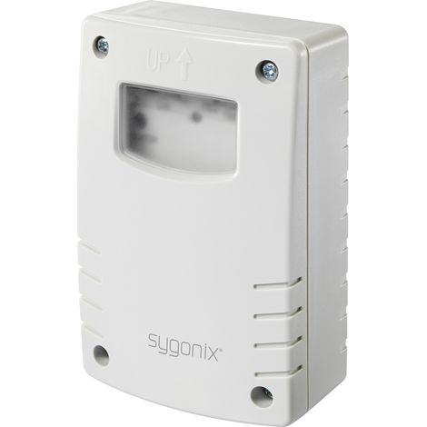Sygonix SY-5836542 Dämmerungsschalter Grau 230 V/AC 1 Schließer 1 bis 9 h (1/5)